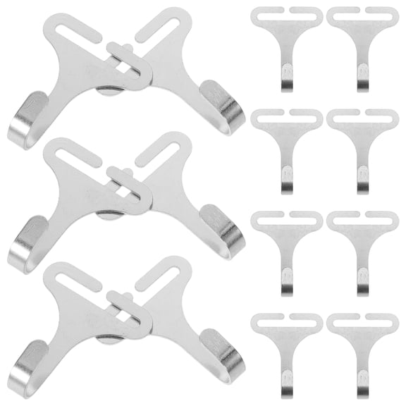 WESIEVYA 100Pcs Vehicle Seat Cushion Hook Clips Metal Seat Cover Fixers for Easy Installation and Support