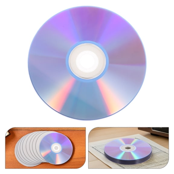 WESIEVYA 10Pcs Blank Dvd Discs Burning Discs for Office and Home Data Backup Photo and Music Storage