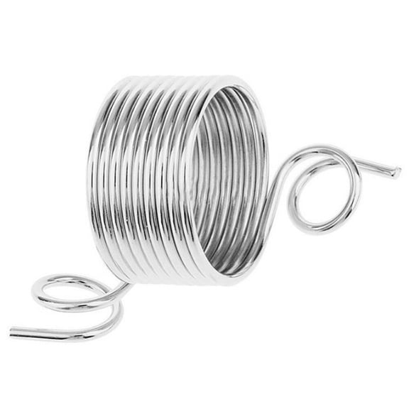 WESIEVYA 10pcs Yarn Knitting Thimble Stainless Steel Silver for Knitting Projects Women