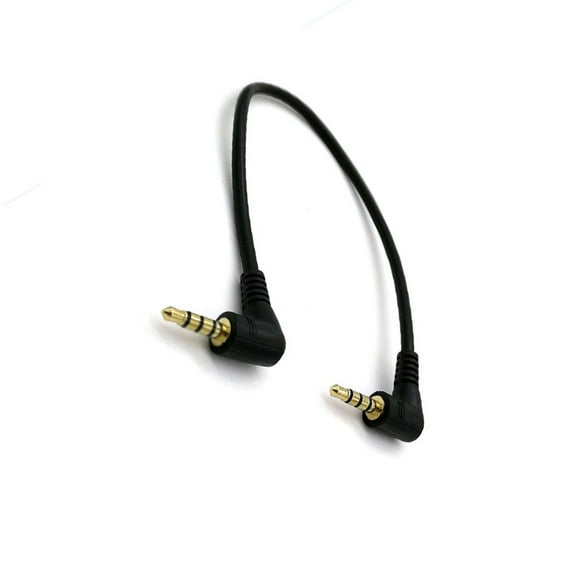 WESIEVYA 1Pack Male to Male Audio Cable Wire for Connection Between Devices with 3.5mm Jack 5.9in x 1.0in x 0.2in