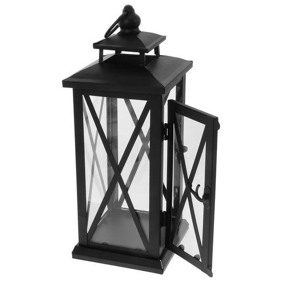 WESIEVYA Candlestick Holder with Simple Door Lock Design, Perfect for Home, Wedding, and Event Decoration