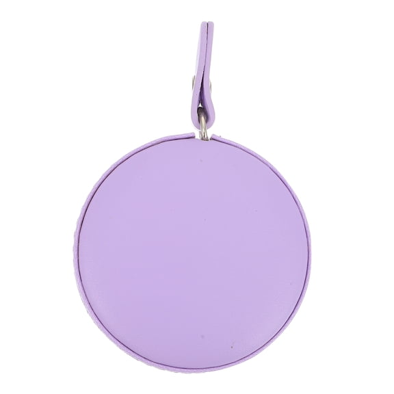 WESIEVYA 1Pc Practical Measuring Tape Purple Lightweight Compact Design with One Click Auto Retract