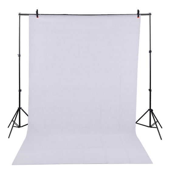 WESIEVYA 1Pc Pure White Background Cloth Decorative Fabric for Photography Studio and Live Interviews