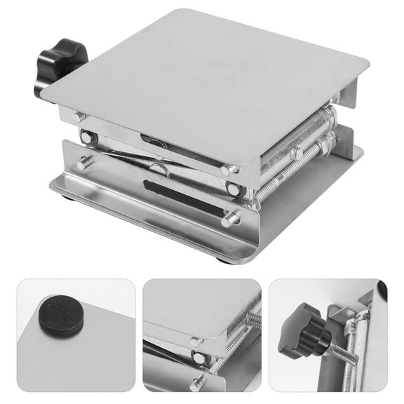 WESIEVYA 1Pcs Stainless Steel Lifting Platform for Work Platform in Blue