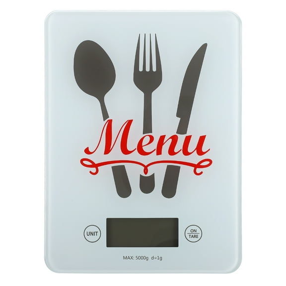 WESIEVYA 1Set Kitchen Scales for Food Glass Plastic Metal Practical Design for Cooking Baking