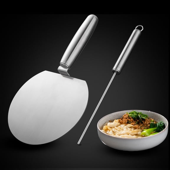 WESIEVYA 1Set Lightweight Stainless Steel Noodle Making Tool Set for Easy Homemade Pasta and Noodle Making