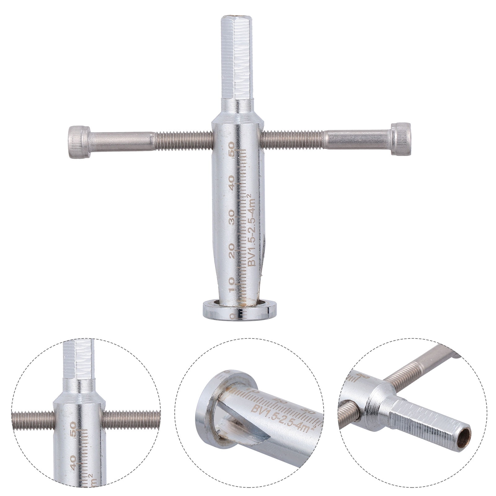 WESIEVYA 1Set Wire Stripping and Twisting Tool Set Silver for ...