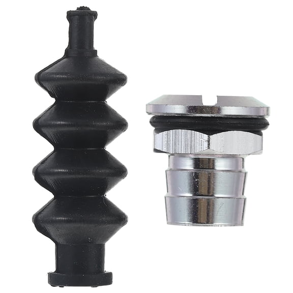 WESIEVYA 2 Sets Black Push Rod Rubber Seal for RC Boat Waterproof Application Fits 1.20mm to 2.00mm Diameter