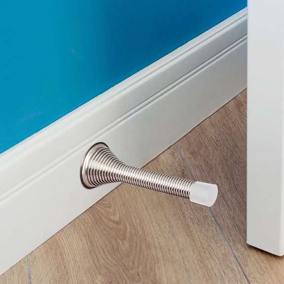 WESIEVYA 20Pcs Door Stopper White Caps Plastic End Covers Universal Fit Wall Protector