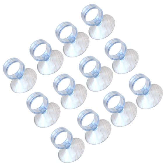 WESIEVYA 20Pcs Fish Tank Sucker with Strong PVC Adhesion for Home Use and Pipe Securing