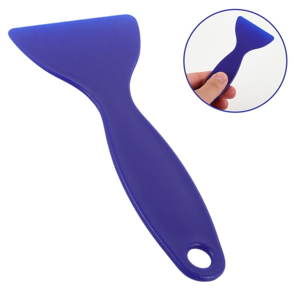 WESIEVYA 20Pcs Plastic Ice Scraper for Freezer Refrigerator with Hanging Hole for Easy Storage
