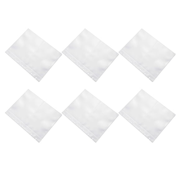WESIEVYA 25Pcs Transparent Postcard Protection Covers Practical Photo Album Replacement Sleeves for Home Use