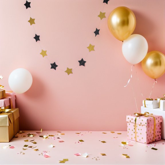 WESIEVYA 2Pcs Assorted Color Glitter Star Party Garland Banner for Ceiling Wall Decorations
