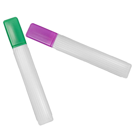 WESIEVYA Plastic Needle Container Assorted Color for Knitting and Sewing 2Pcs