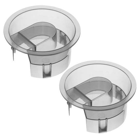 WESIEVYA 2Pcs Leakproof Plastic Water Pitcher Covers Grey Universal Fit for Glass Juice and Tea Pitchers