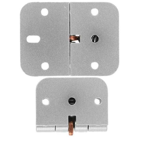 WESIEVYA 2Pcs Locking Hinges Folding Table 180 Degree Zinc Alloy for Drop Leaf Tables