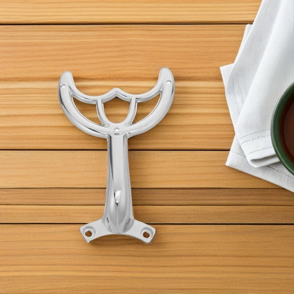 WESIEVYA 2Pcs Plated Silver Ceiling Fan Arm Holder Bracket Replacement for Easy Installation and Stable Use