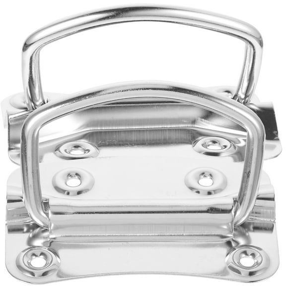 WESIEVYA 2Pcs Rounded Ring Metal Chest Pull Handle with 9.8in Length for Furniture Doors