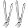 thumbnail image 1 of WESIEVYA 2Pcs Stainless Steel Anti-Scalding Dish Plate Tongs for Home Kitchen Use, 1 of 8