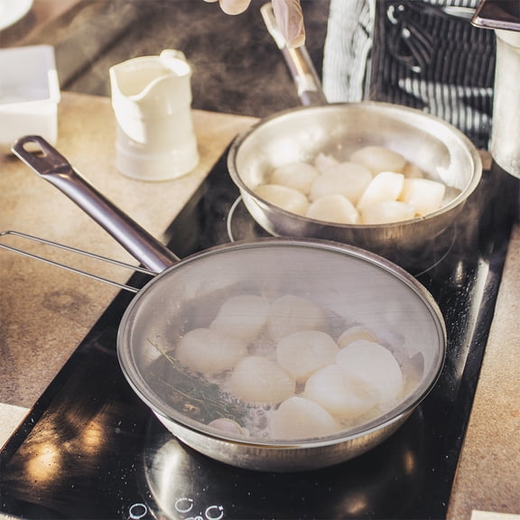 WESIEVYA 2Pcs Stainless Steel Grease Splash Guards for Home Cooking and Restaurant Use 19.7X13In