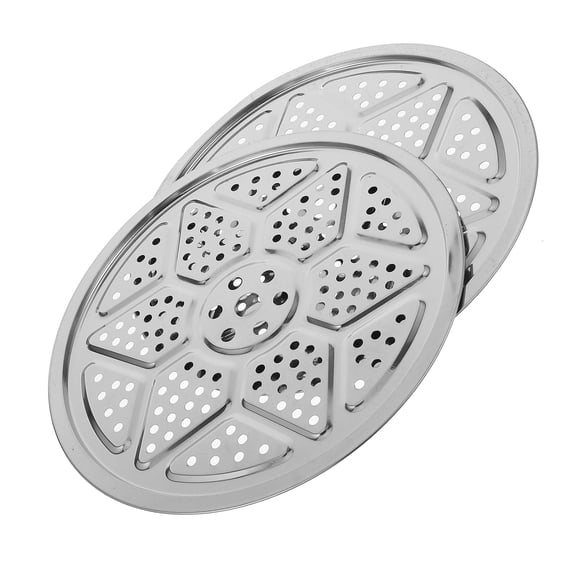 WESIEVYA 2Pcs Stainless Steel Steamer Insert Rack for Pressure Cooker and Canning Use