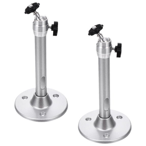 WESIEVYA 2Pcs Universal Projector Ceiling Mount Bracket Sturdy Aluminum Alloy