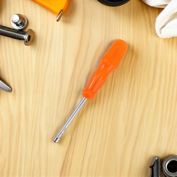 WESIEVYA 2Pcs Versatile Socket Screwdriver Wrench Kit Lightweight Yellow Tools for Rc Car and Helicopter