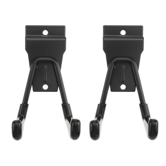 WESIEVYA 2Set Plastic Hanging Hooks for Coats and Clothes Fitting Room