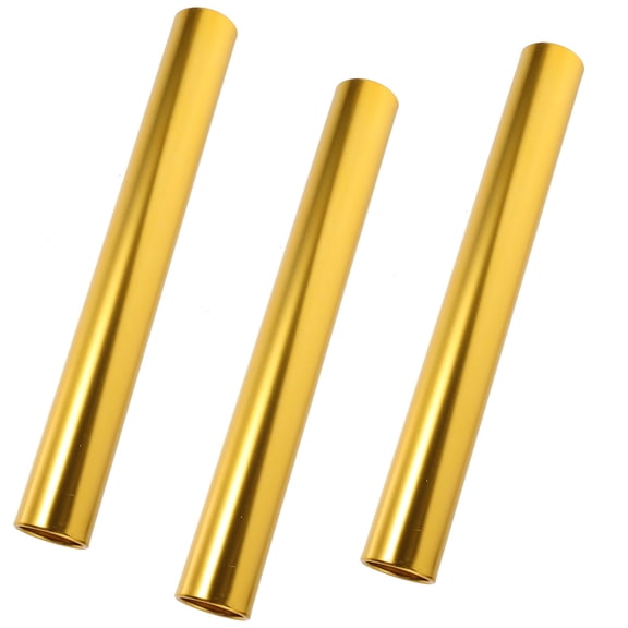 WESIEVYA 3Pcs Lightweight Relay Baton for Track and Field Race with Durable Aluminum Alloy