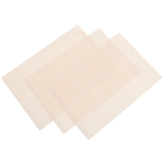 WESIEVYA 3Pcs Non Stick Oven Liners Reusable Baking Sheets Washable Tear Resistant Material