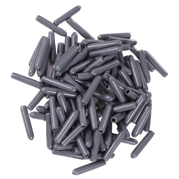 WESIEVYA 50pcs Dishwasher Overflow Cap Dishwasher Protector Cap Set Grey PVC Dust Prevention