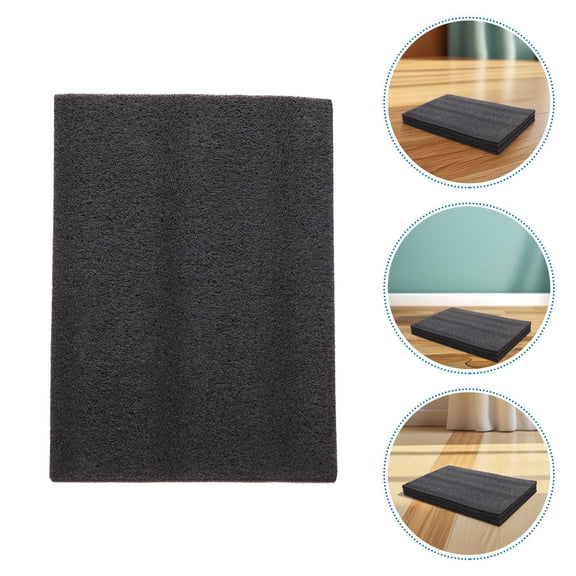 WESIEVYA 5Pcs High Density Black Pe Foam Sheets Protective Foam Board for Crafts and Packaging