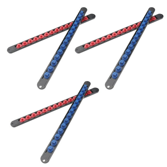 WESIEVYA 6Pcs Portable Socket Organizer For Diy Enthusiasts Drawer Storage And Bearing Stability