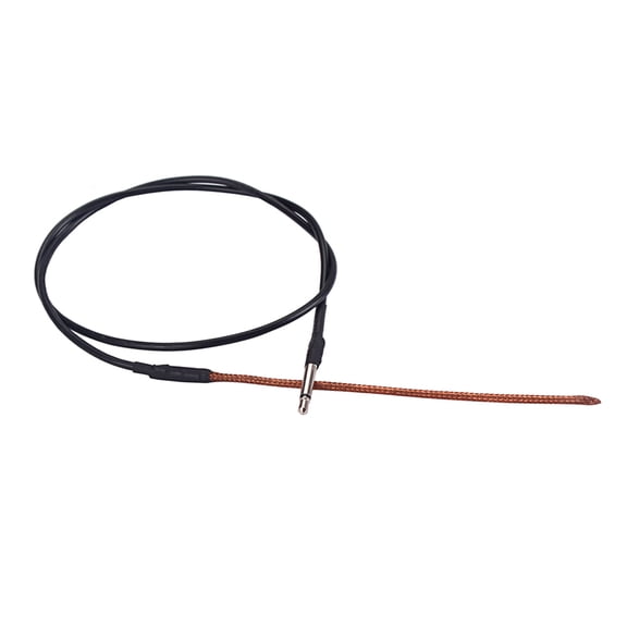 WESIEVYA Acoustic Guitar Piezo Bridge Pickup Brown Copper Soft Rod Under Saddle Flexible
