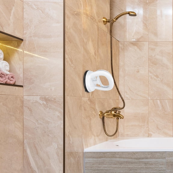 WESIEVYA Anti Static Plastic Handrail for Bathroom Shower Safety Grab Bar with Stable Design