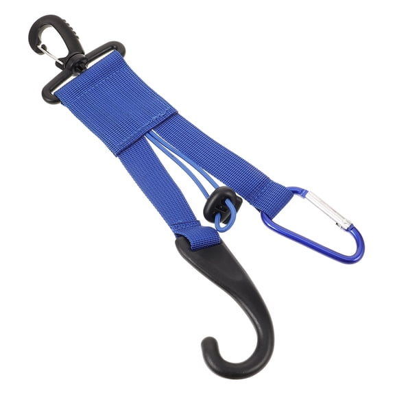 WESIEVYA Multi-Functional Blue Glove Clips for Baseball Equipment with Webbing