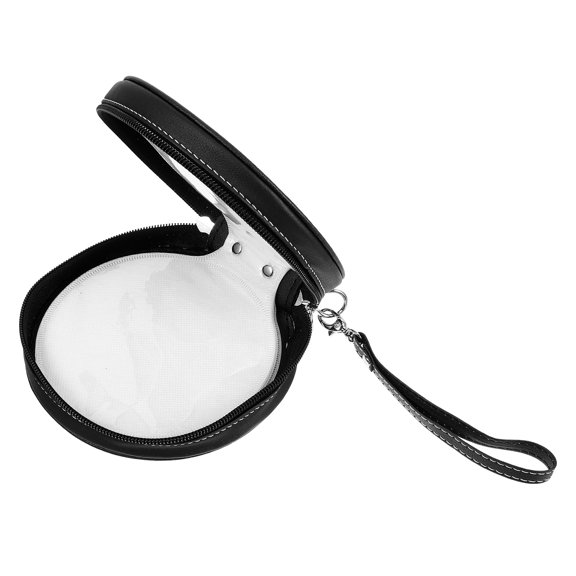 WESIEVYA Black Car Cd Holder with Durable Material and Compact Design for Easy Storage