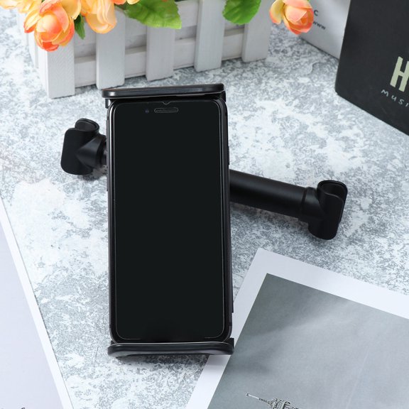 WESIEVYA Black Car Tablet Supporter with 360 Degree Rotation and Scratch Protection