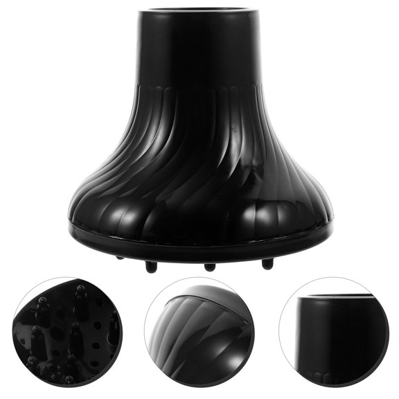 WESIEVYA Black Hair Styling Diffuser with High Temperature Resistant Material for Even Hair Volume