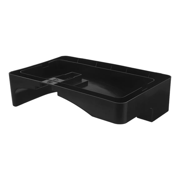 WESIEVYA Black Refrigerator Bottom Tray Replacement Plastic Condensate Catch Basin for Fridge