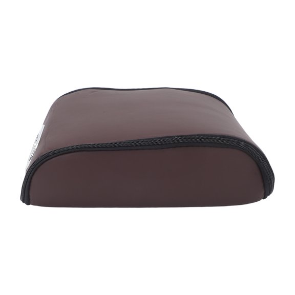 WESIEVYA Car Boot Storage Organizer Box Brown Durable Plastic Shoe Compartment for Trunk