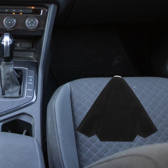 WESIEVYA Black Car Gear Shift Protector Cover, Automotive Interior Accessory with Simple Installation