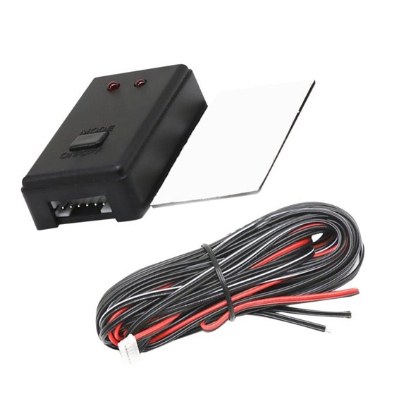WESIEVYA Car Light Controller LED DRL Controller Auto Controller for Illumination Black ABS Mini Waterproof Lightweight 1224V