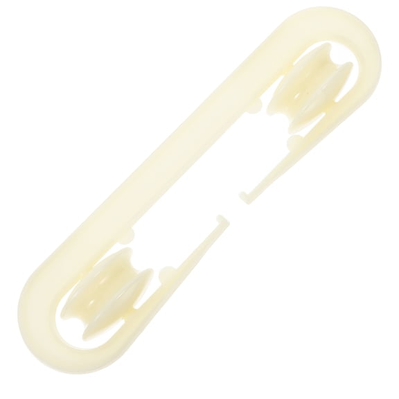 WESIEVYA Clothes Line Wire Spreader Clothesline Separator Beige ABS 1Pack For Outdoor Drying