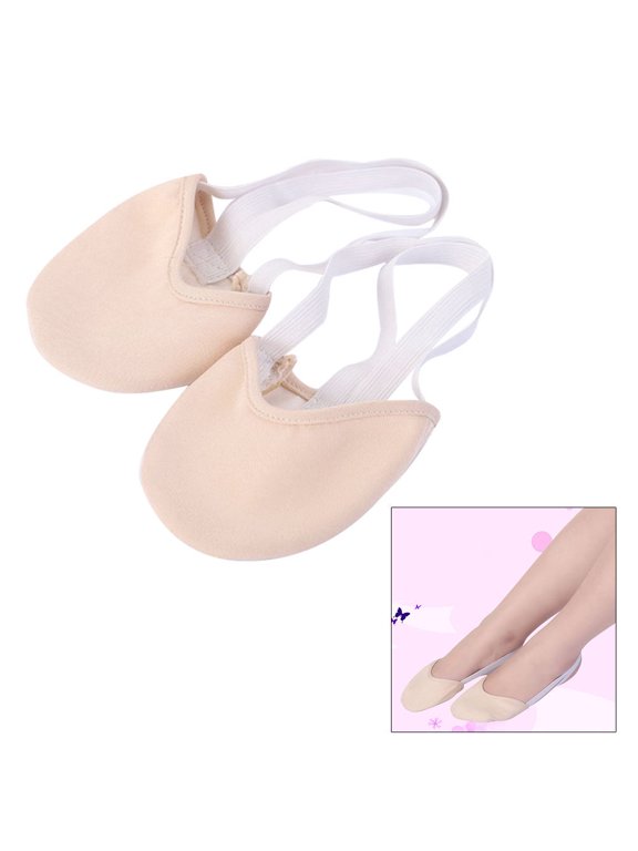 Dance Socks Half Toe Shoe Sole Sock Made Of Cotton For Women 1 Pair