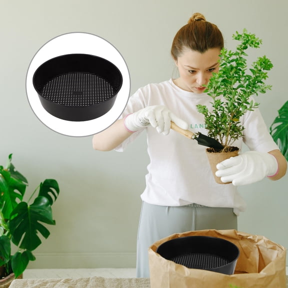 WESIEVYA Efficient Rock Sifter Garden Tool for Soil Screening and Sand Filtration