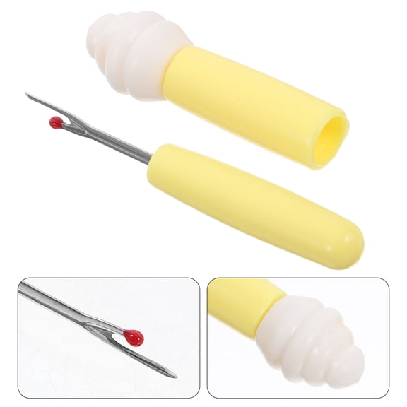 WESIEVYA Ergonomic Yellow Seam Ripper Tool for Sewing Multi-Functional Design
