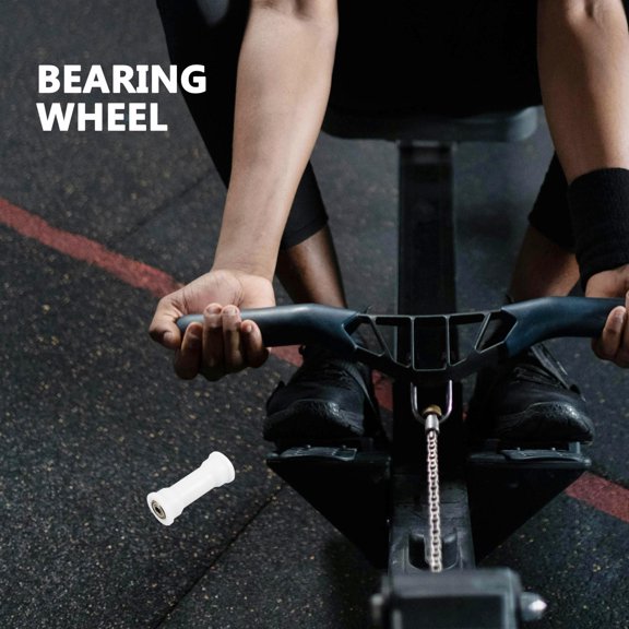 WESIEVYA Exercise Rowing Machine Bearings Wheel Durable Plastic Iron for Daily Workout Use