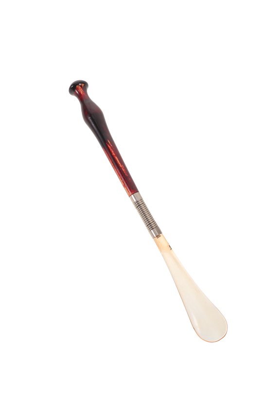 Extended Reach Wooden Shoehorn with Smooth Handle Durable Shoe Lifter for Boots