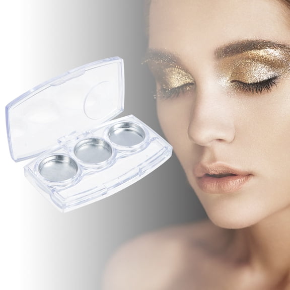 WESIEVYA Eyeshadow Make Up Box 6Pcs Portable Storage Organizer for Cosmetics Travel